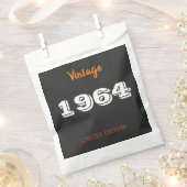 1964 Limited Edition 62ste verjaardagsfeest Bedankzakje (Geknipt)