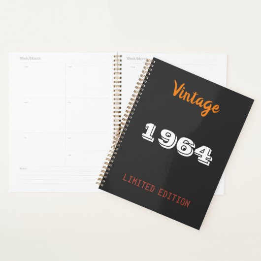 1964 Limited Edition Planner – 62e geschenk (Display)