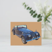 1964 Morgan Plus 4 Converteerbare sportwagen Briefkaart (Staand voorkant)
