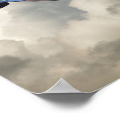 1964 Morgan Plus 4 Converteerbare sportwagen Poster (Hoek)