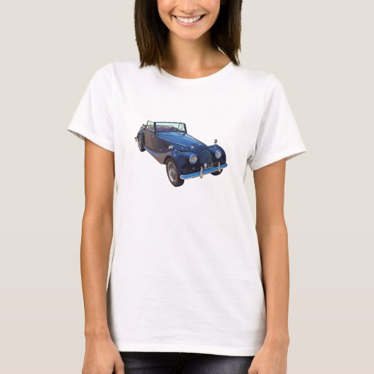 1964 Morgan Plus 4 Converteerbare sportwagen T-shirt (Voorkant)