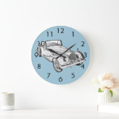 1964 Morgan Plus 4 Sportauto Illustratie Grote Klok (Huis)