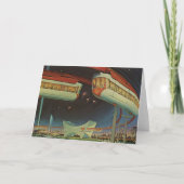 1964 New York World's Fair Monorail Kaart (Voorkant)