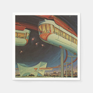1964 New York World's Fair Monorail Servet