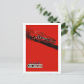1964 Oldsmobile 442 reproductie poster Briefkaart (Staand voorkant)
