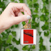 1964 Oldsmobile 442 reproductie poster Sleutelhanger (Hand)