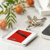 1964 Oldsmobile 442 reproductie poster Sleutelhanger (Zijkant)