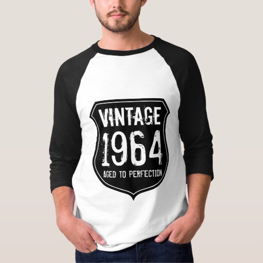 1964 Ouderdom aan perfectioneershirt voor 50-jarig T-shirt (Voorkant)