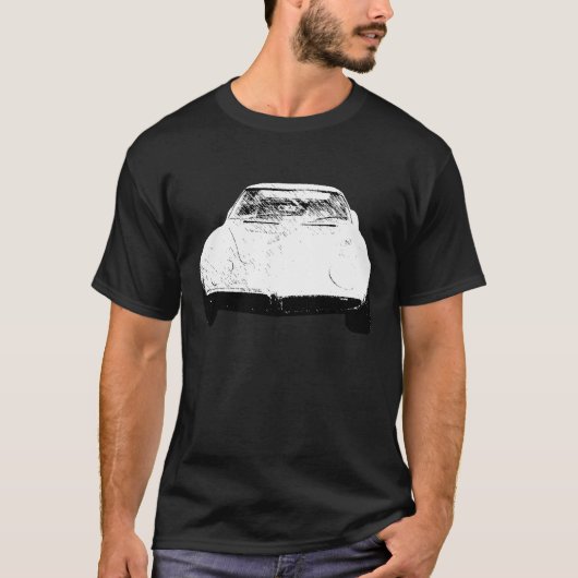 1964 Pontiac Banshee Sketch Art T-shirt (Voorkant)