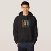  1964 Retro 58ste Verjaardagsdecoratie 58 jaar Hoodie (Voorkant volledig)