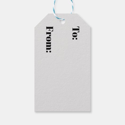 1964 Retro Stripe Vintage Poster Cadeaulabel (Achterkant)