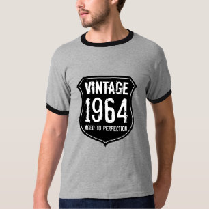 1964 Verouderd tot perfect t-shirt 50ste verjaar
