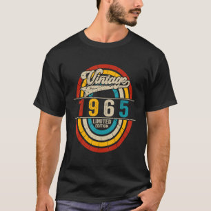 1965 58e verjaardag Gift 58 jaar oude grens T-shirt