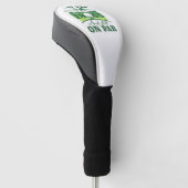1965 60e verjaardag Golf Humor Golfheadcover (Schuin)