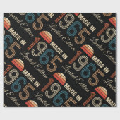 1965 60ste verjaardag cadeaupapier (Vlak)