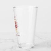 1965 60ste verjaardagsfeestje bier glas (Links)