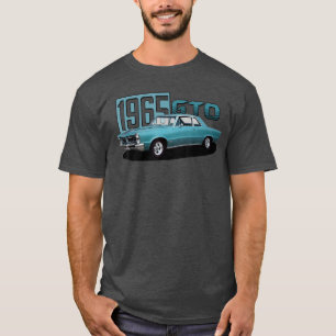 1965 65 GTO Klassieke Auto Oude School Spierweefse T-shirt