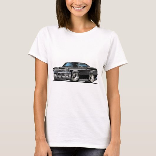 1965-66 Impala Black Car T-shirt (Voorkant)