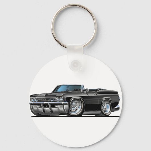 1965-66 Impala Black Convertible Sleutelhanger (Voorkant)