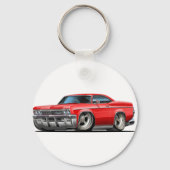 1965-66 Impala Red Car Sleutelhanger (Voorkant)
