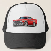 1965-66 Impala Red Car Trucker Pet (Voorkant)