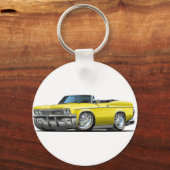 1965-66 Impala Yellow Convertible Sleutelhanger (Voorkant)