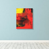 1965 Abstracte canvasafdrukken Canvas Afdruk (Insitu (Houten vloer))