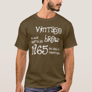 1965  Brew Fun 50th Birthday Brown T-shirt