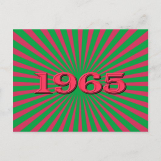 1965 BRIEFKAART (Voorkant)