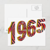 1965 BRIEFKAART (Voorkant / Achterkant)