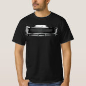 1965 Buick Riviera Front Grill Uitzicht Silhouette T-shirt (Voorkant)