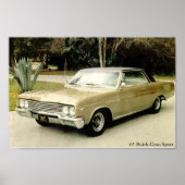 1965 Buick Skylark Gran Sport Poster (Voorkant)