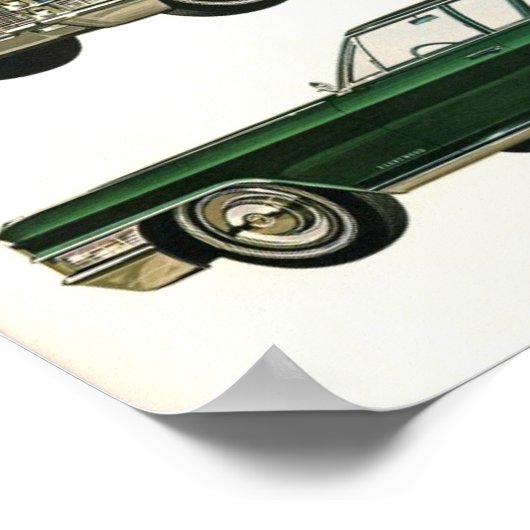 1965 Cadillac Prestige Advert. Poster (Hoek)