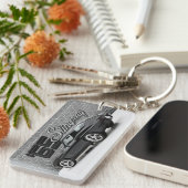 1965 Chevy Corvette Stingray 396 Klassieke auto Sleutelhanger (Voorkant Rechts)