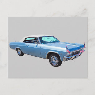1965 Chevy Impala 327 Converteerbaar Briefkaart
