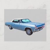 1965 Chevy Impala 327 Converteerbaar Briefkaart (Voorkant)