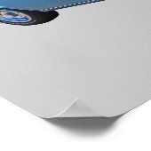 1965 Chevy Impala 327 Converteerbaar Poster (Hoek)