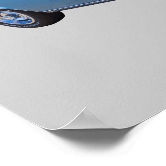 1965 Chevy Impala 327 Converteerbaar Poster (Hoek)