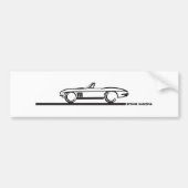1965 Corvette Convertible Bumpersticker (Voorkant)