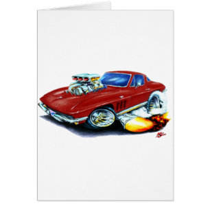 1965 Corvette maroon