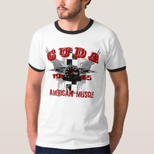 1965 Cuda Grafisch T-shirt (Voorkant)