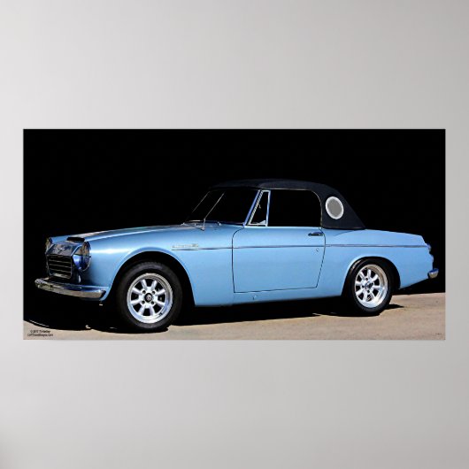 1965 DATSUN SPORTS 1600 POSTER (Voorkant)