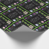 1965 Geboortejaar Trivia Cadeaupapier (Hoek)