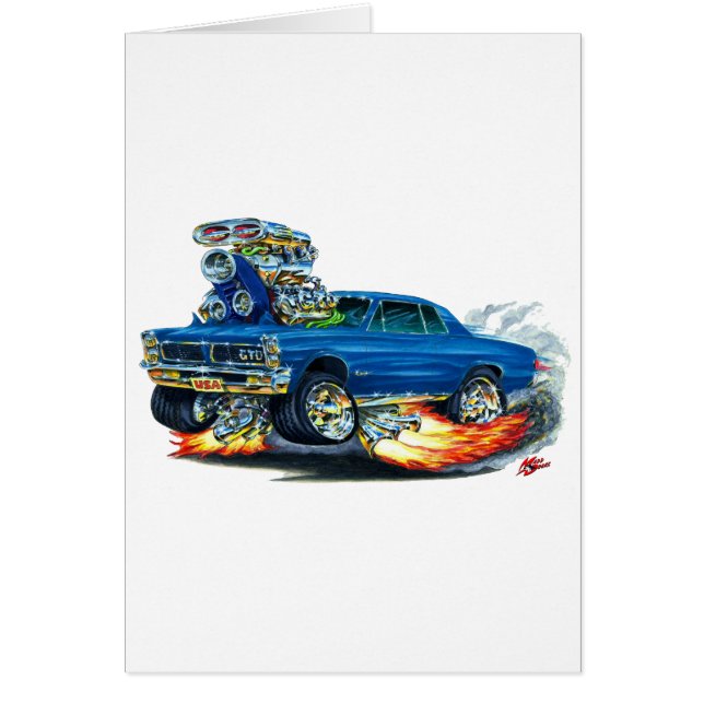 1965 GTO Blue Car (Voorkant)