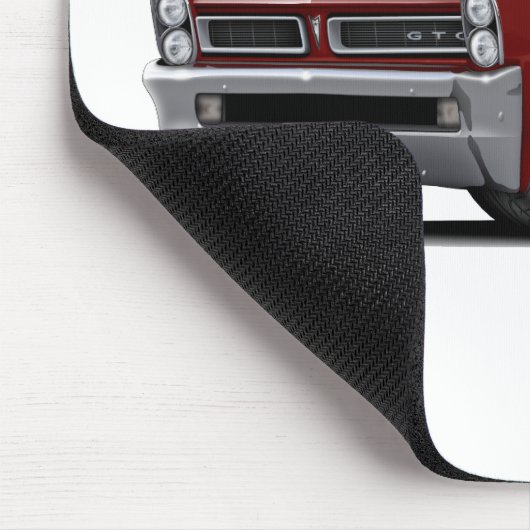 1965 GTO Maroon-Black Top Muismat (Hoek)