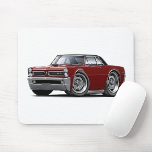1965 GTO Maroon-Black Top Muismat (Met muis)