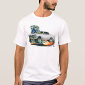 1965 GTO witte auto T-shirt (Voorkant)