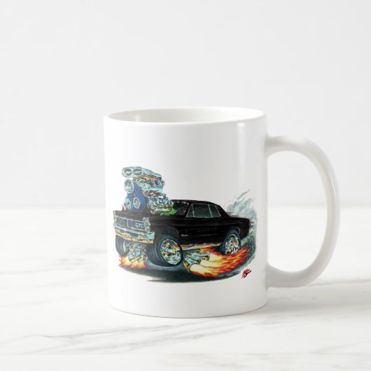 1965 GTO zwarte auto Koffiemok (Rechts)