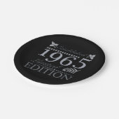 1965 Limited Edition 60e verjaardag Papieren Bordje (Gekanteld)