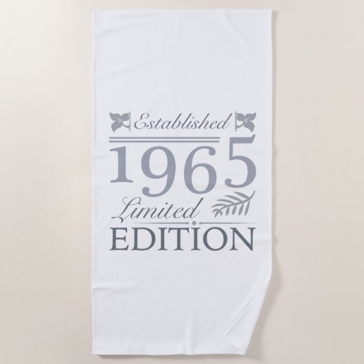 1965 Limited Edition 60e verjaardag Strandlaken (Voorkant)
